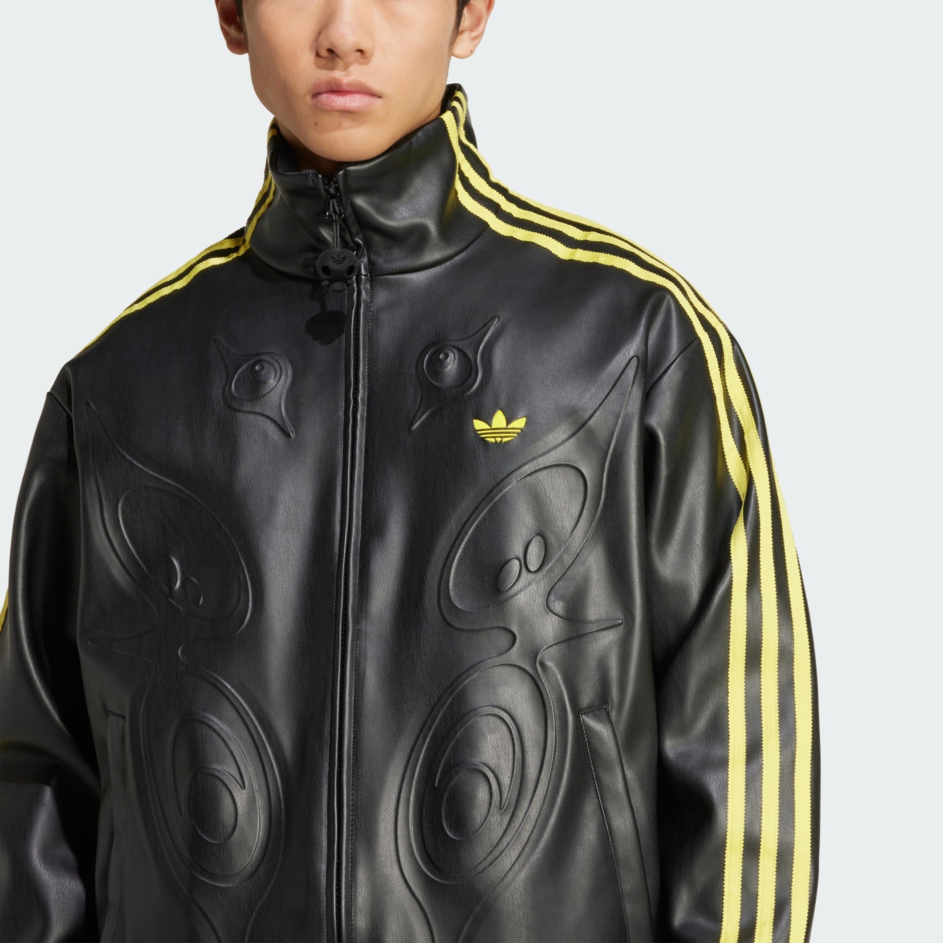 veste "pleather" x OFFGOD:TATE - exclusivité Adidas Hong Kong